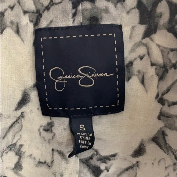 Jessica Simpson Green army jacket size small - Picture 2 of 4